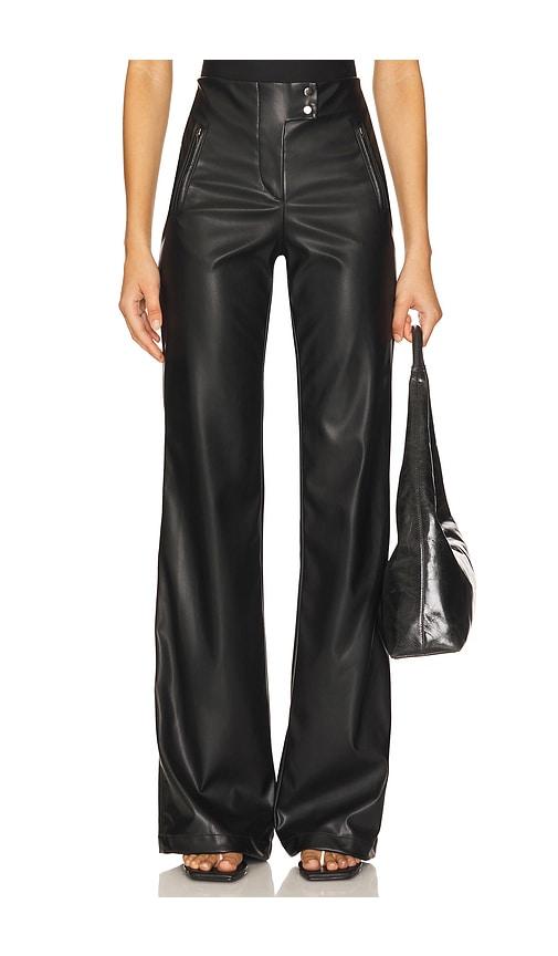 heroine sport aimee leather pant in black.