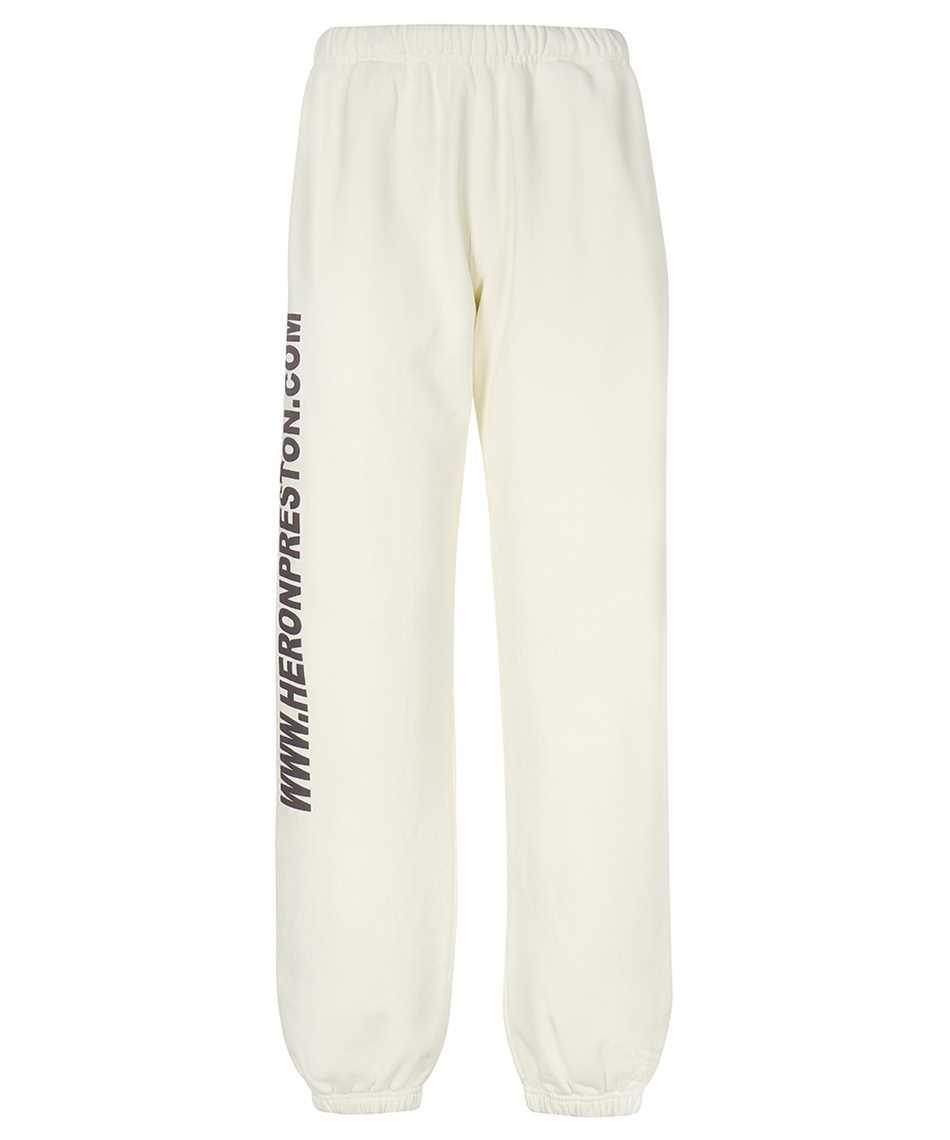 heron preston logo print sweatpants