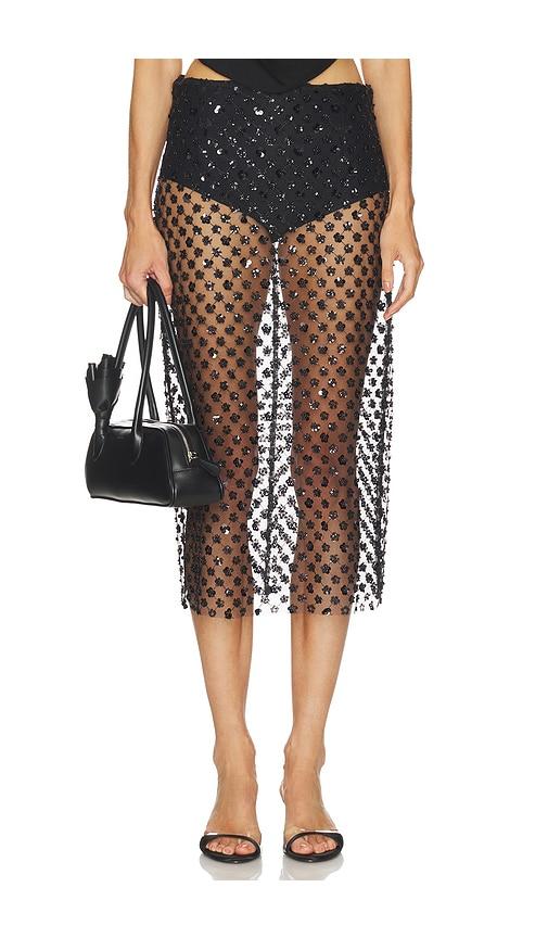 herskind angel skirt in black.