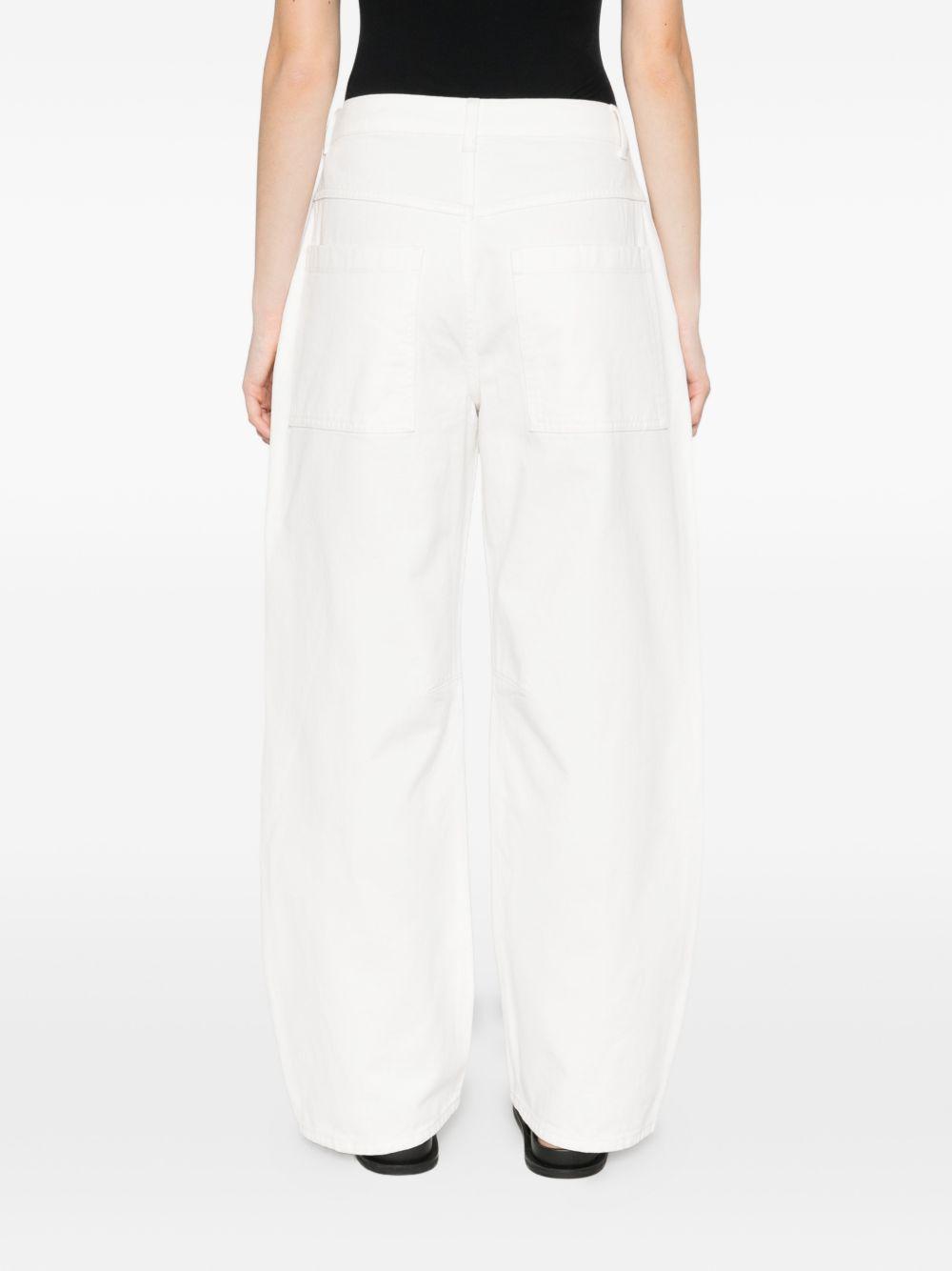 herskind jeans white organic cotton - women