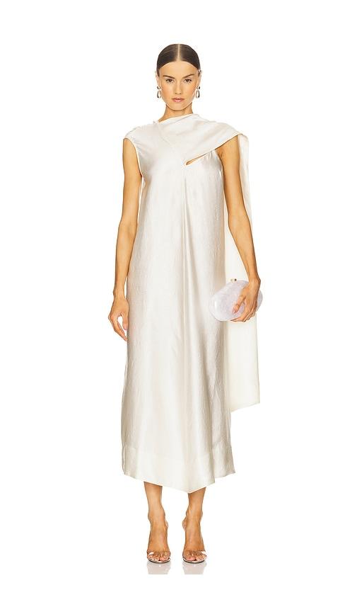 herskind leroy dress in white.