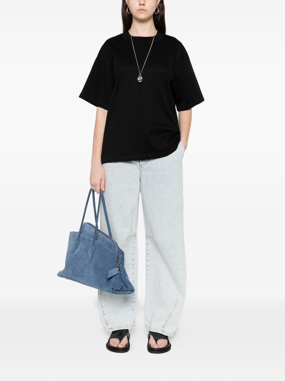 herskind t-shirts and polos black organic cotton - women