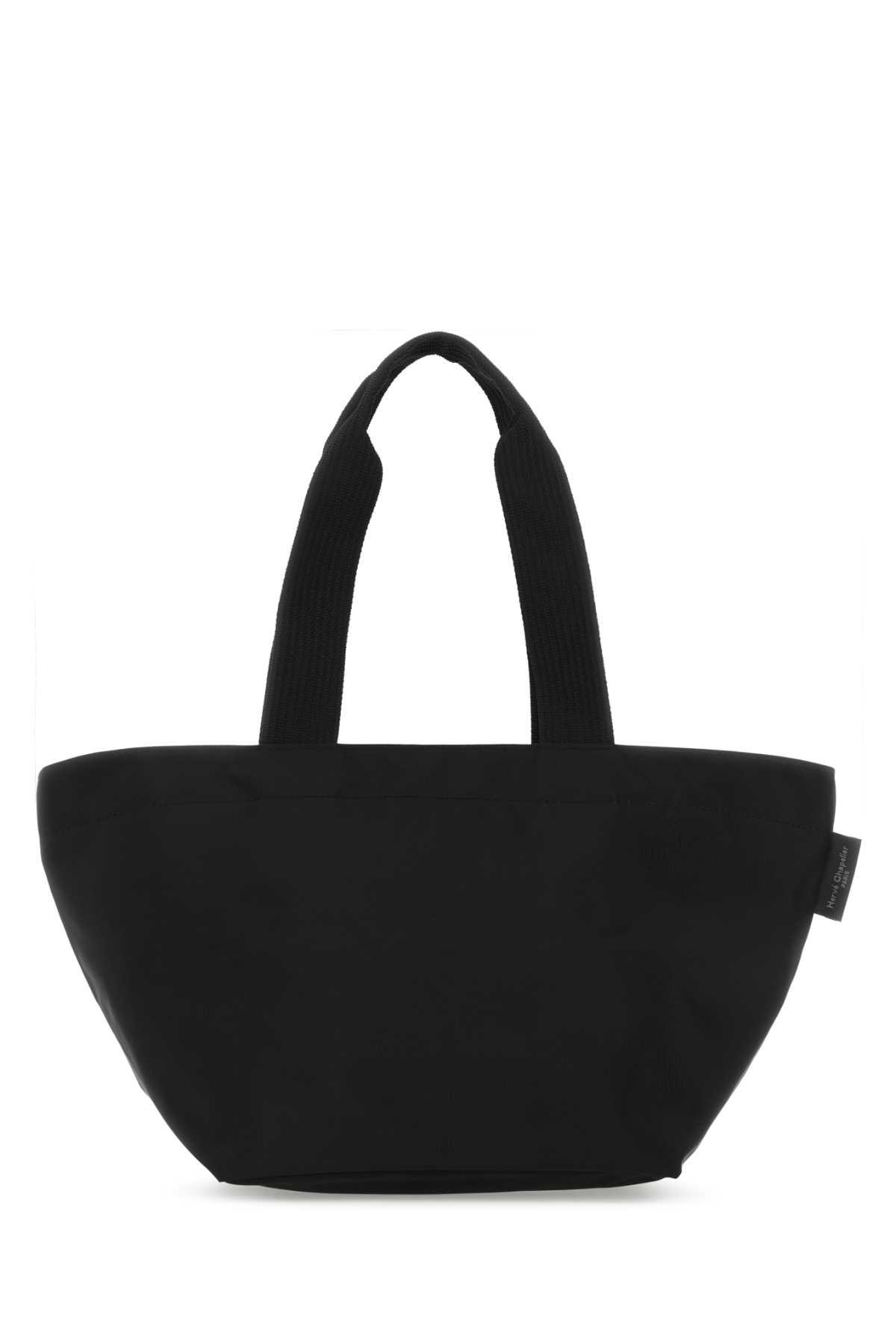 hervè chapelier black nylon 1028n handbag
