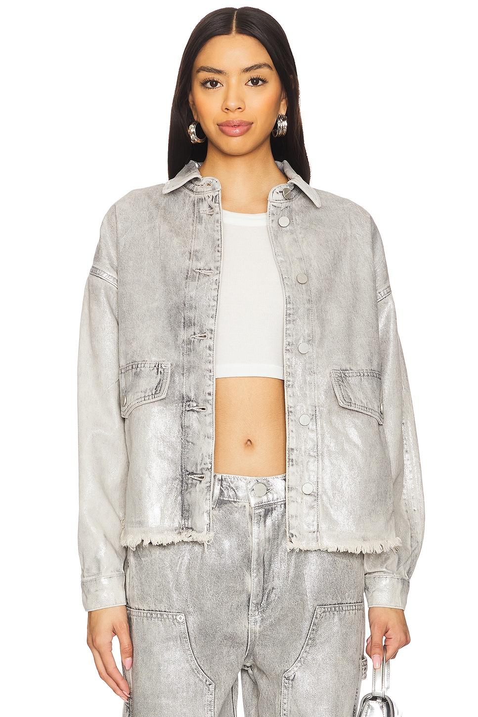 hettie denim shacket