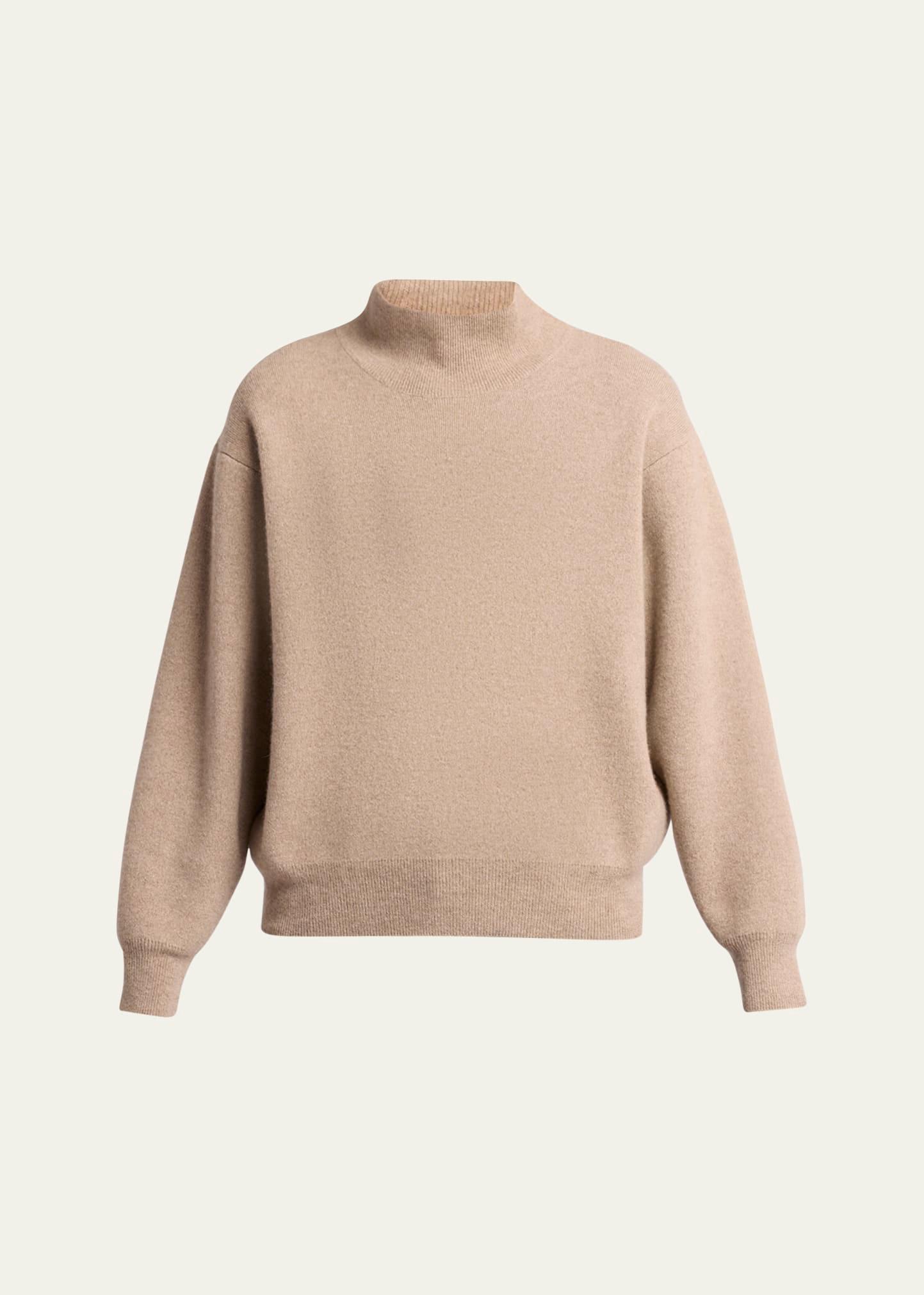 hibem mock-neck cashmere sweater