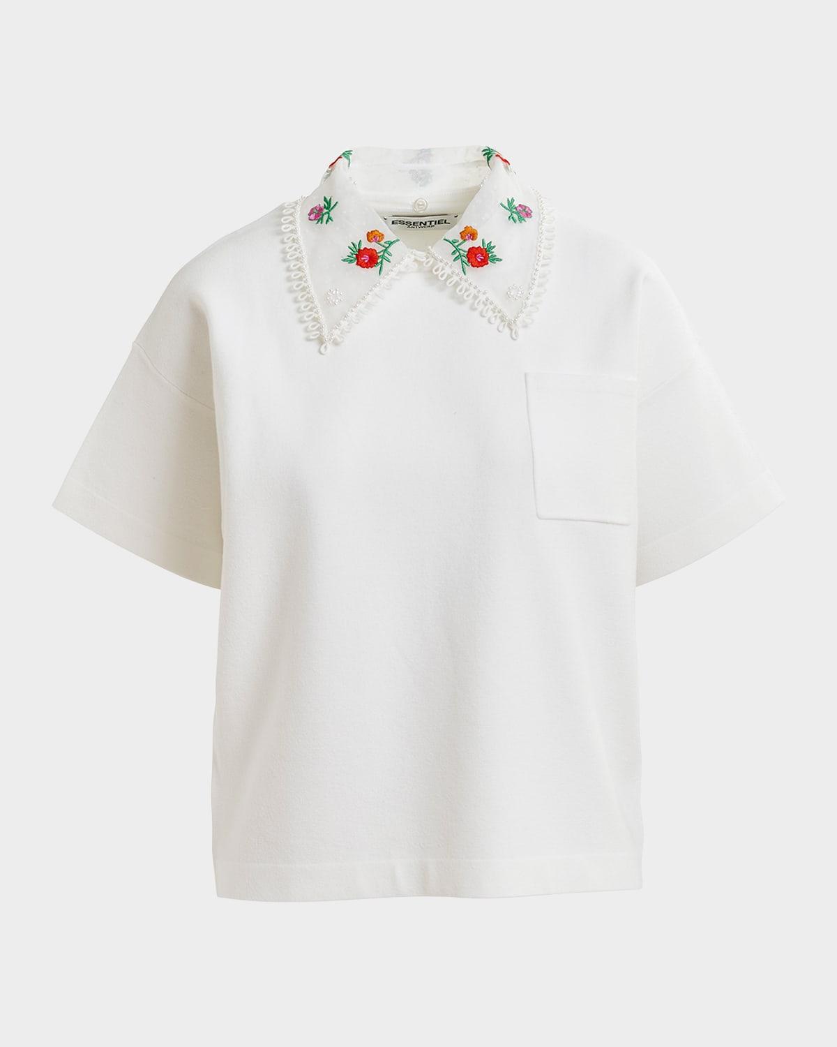 hideal embroidered polo