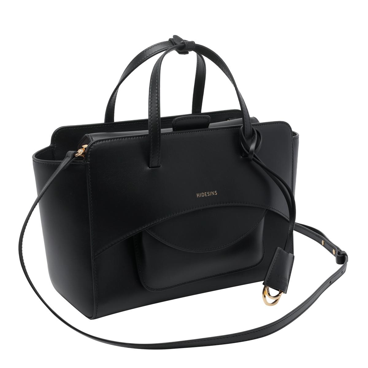 hidesins bags black calf leather - women