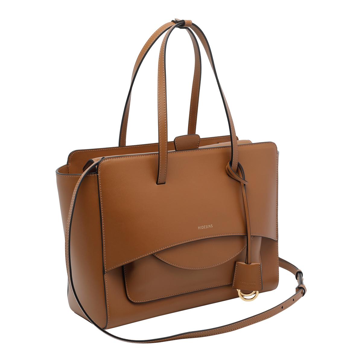 hidesins bags brown calf leather - women