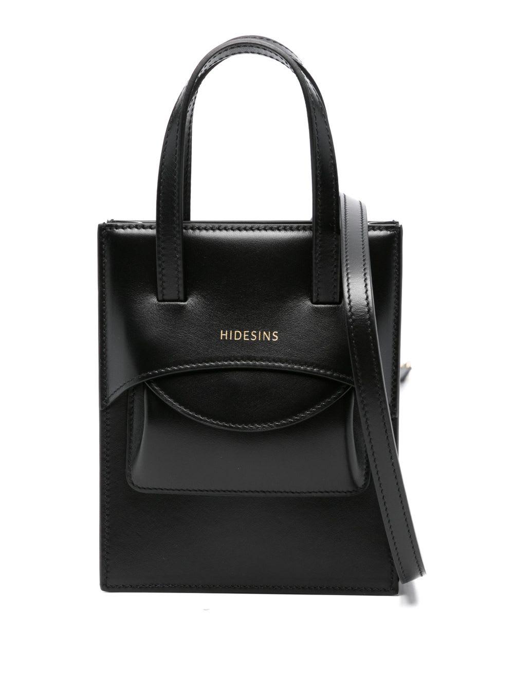 hidesins flap leather mini bag