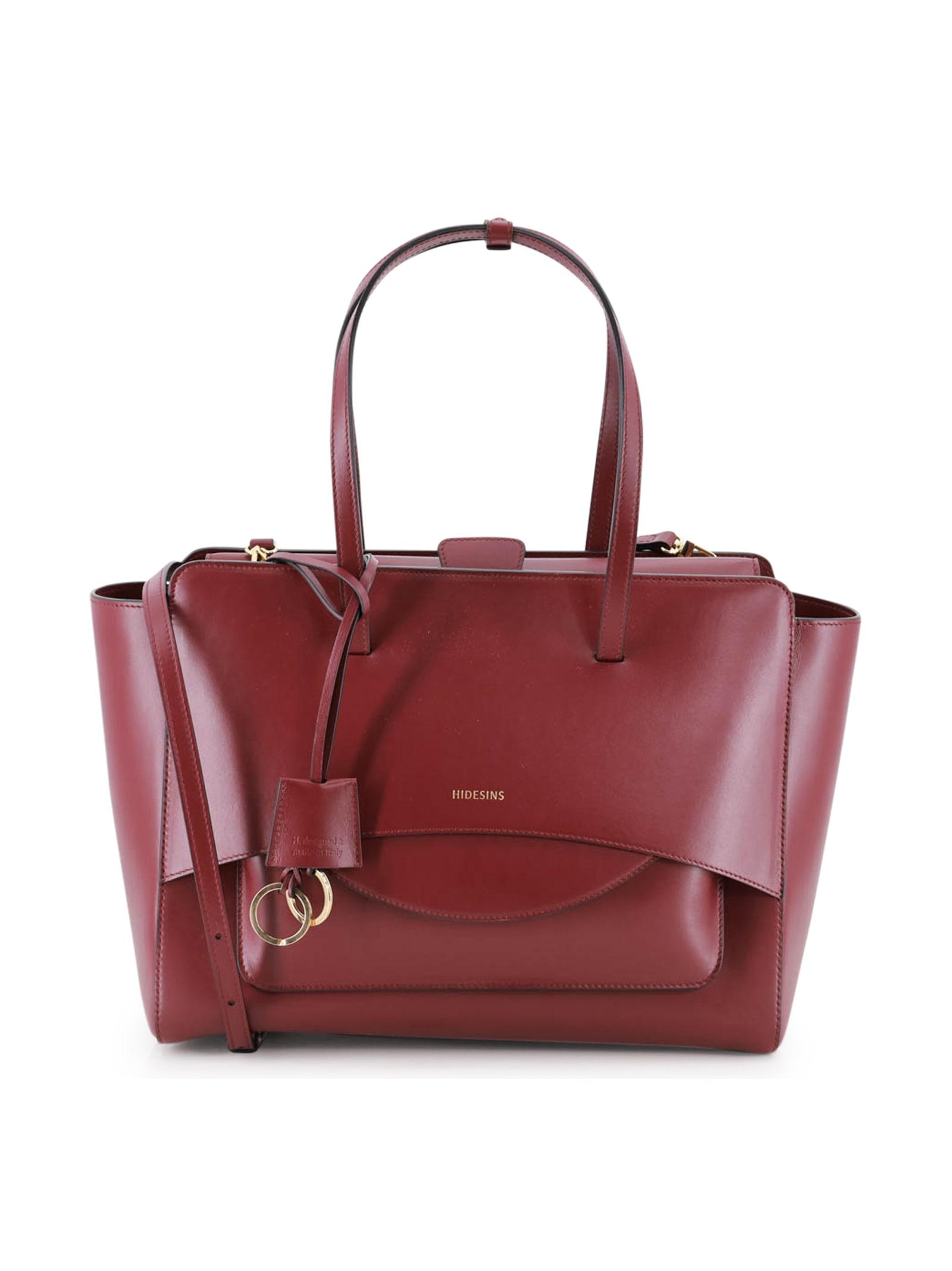 hidesins leather bag