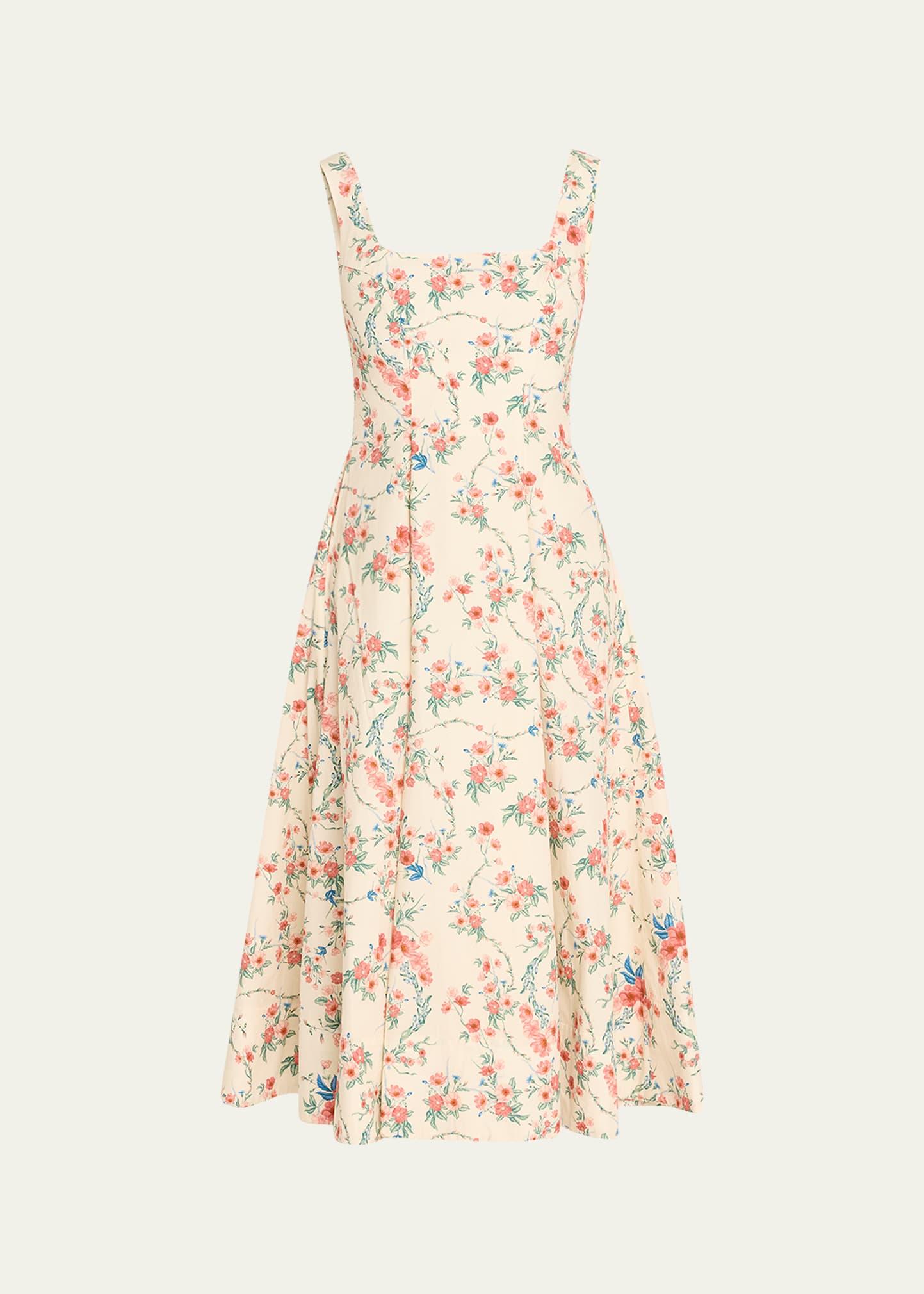 hierbabuena midi dress