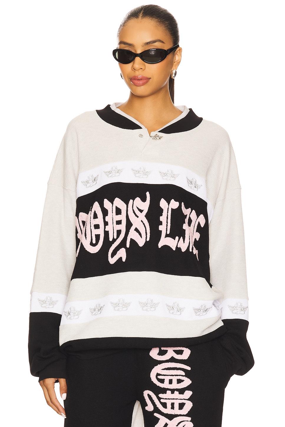 high class private school rider crewneck