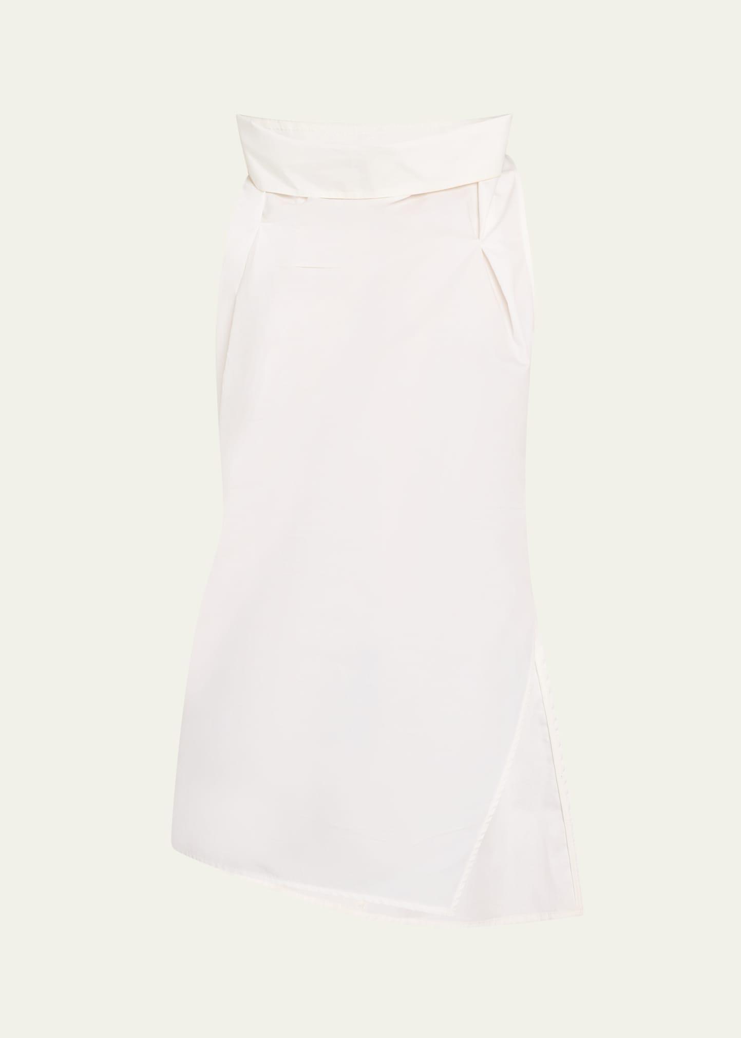 high cowl neck top
