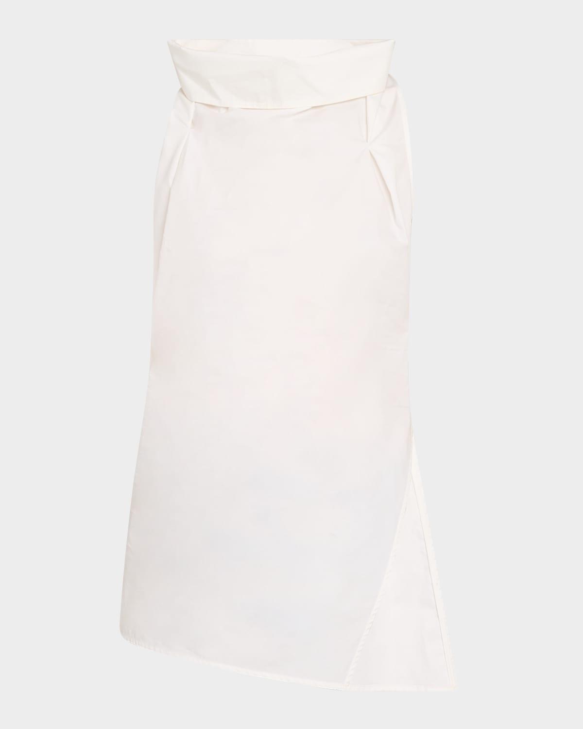 high cowl neck top