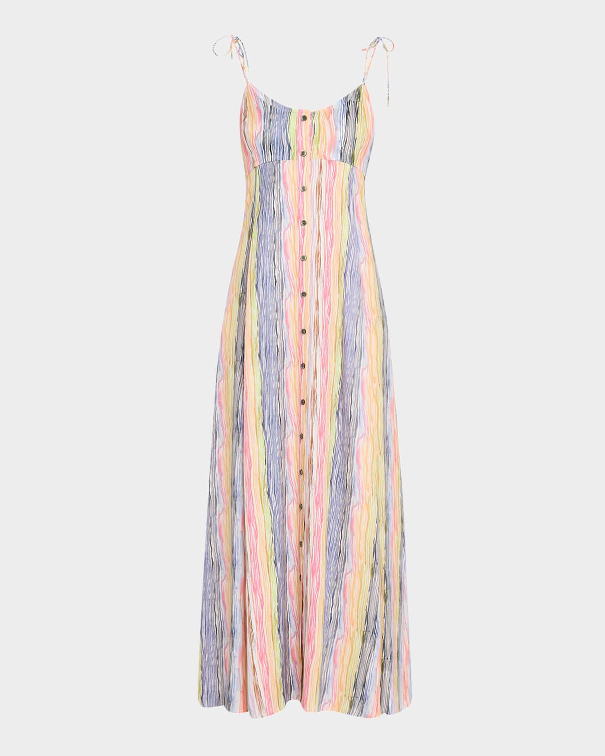 high garden maxi dress