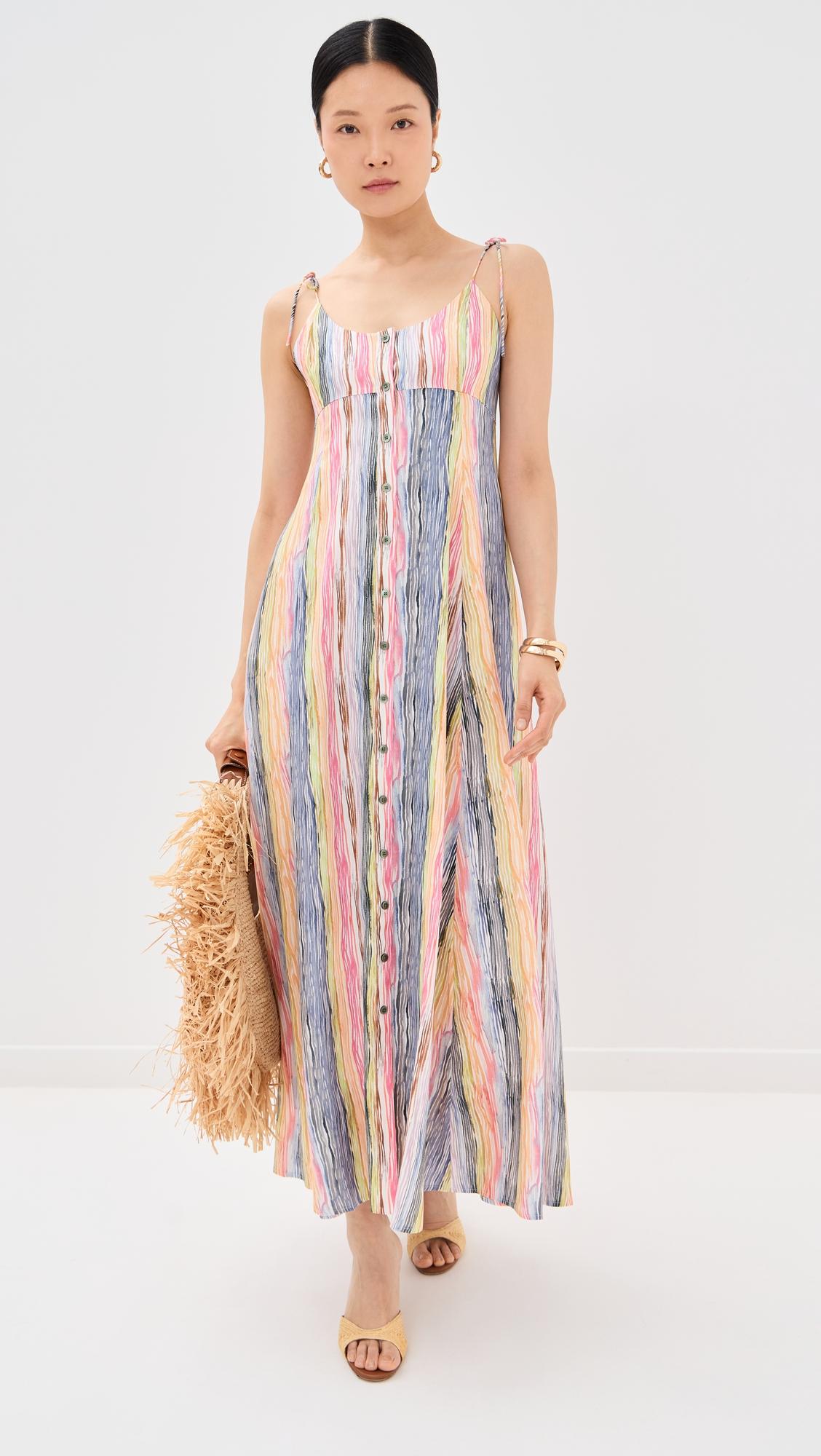 high garden maxi dress
