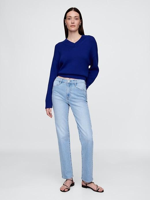high rise ’90s slim straight jeans
