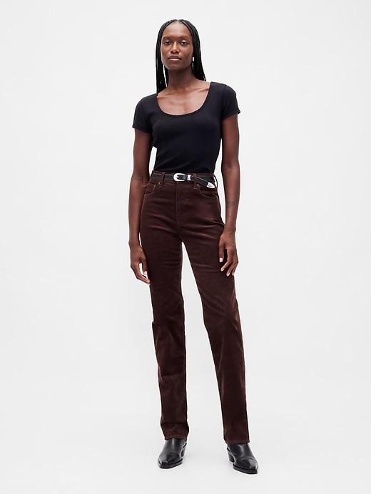 high rise ’90s slim straight jeans