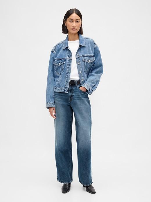 high rise '90s loose jeans