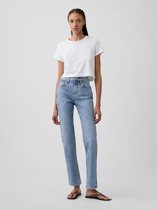 high rise '90s original straight jeans