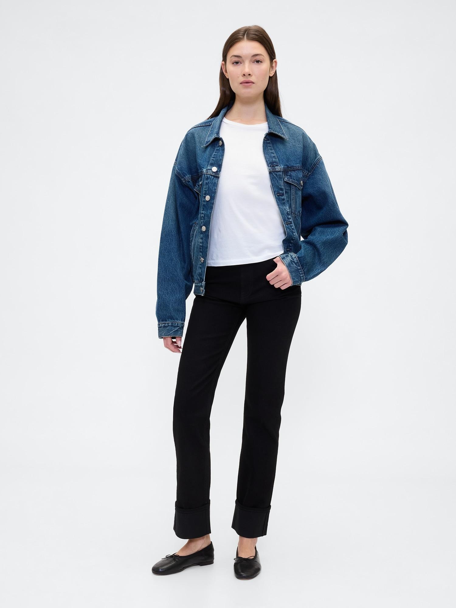 high rise '90s original straight jeans