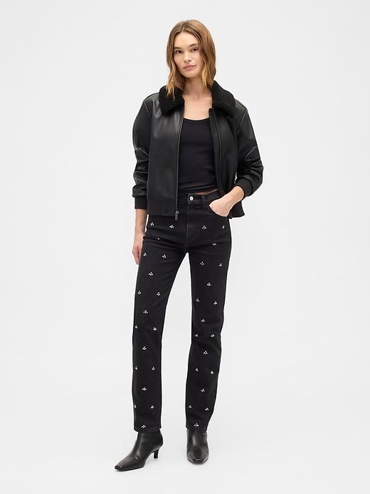 high rise '90s original straight jeans