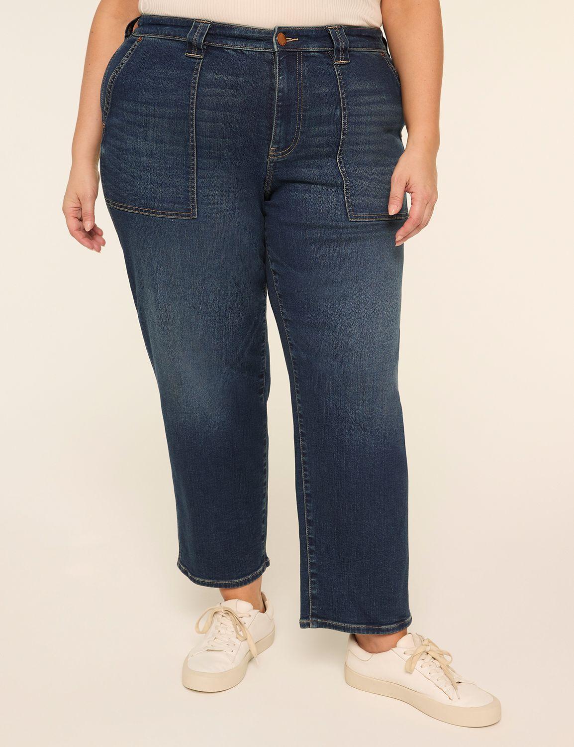 high-rise ankle jean