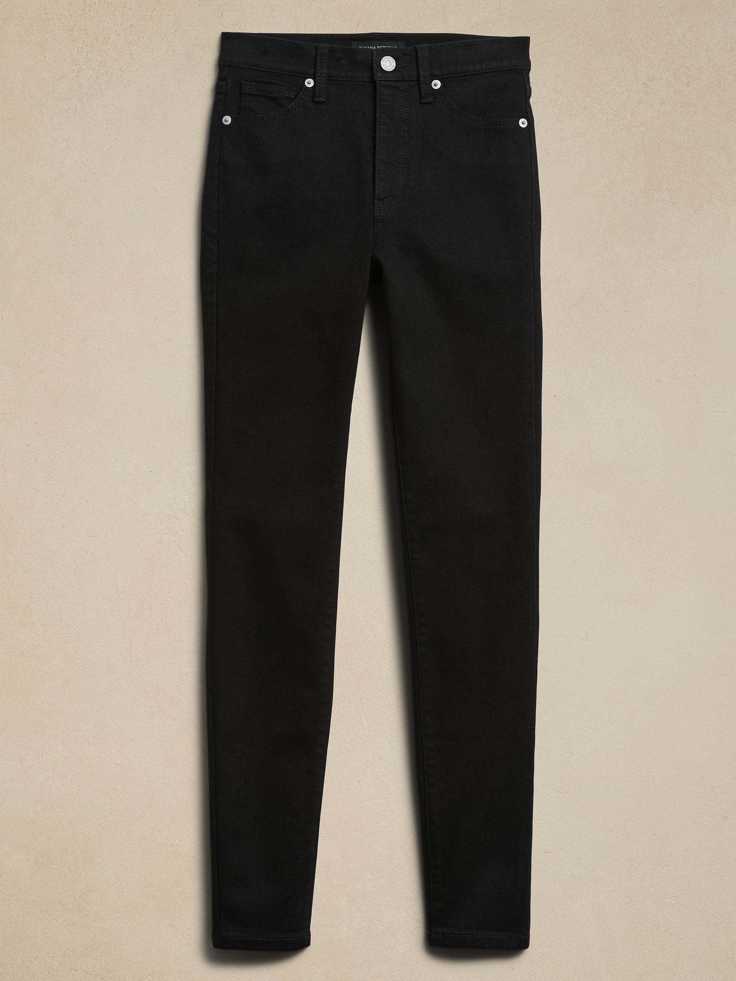 high-rise skinny jean