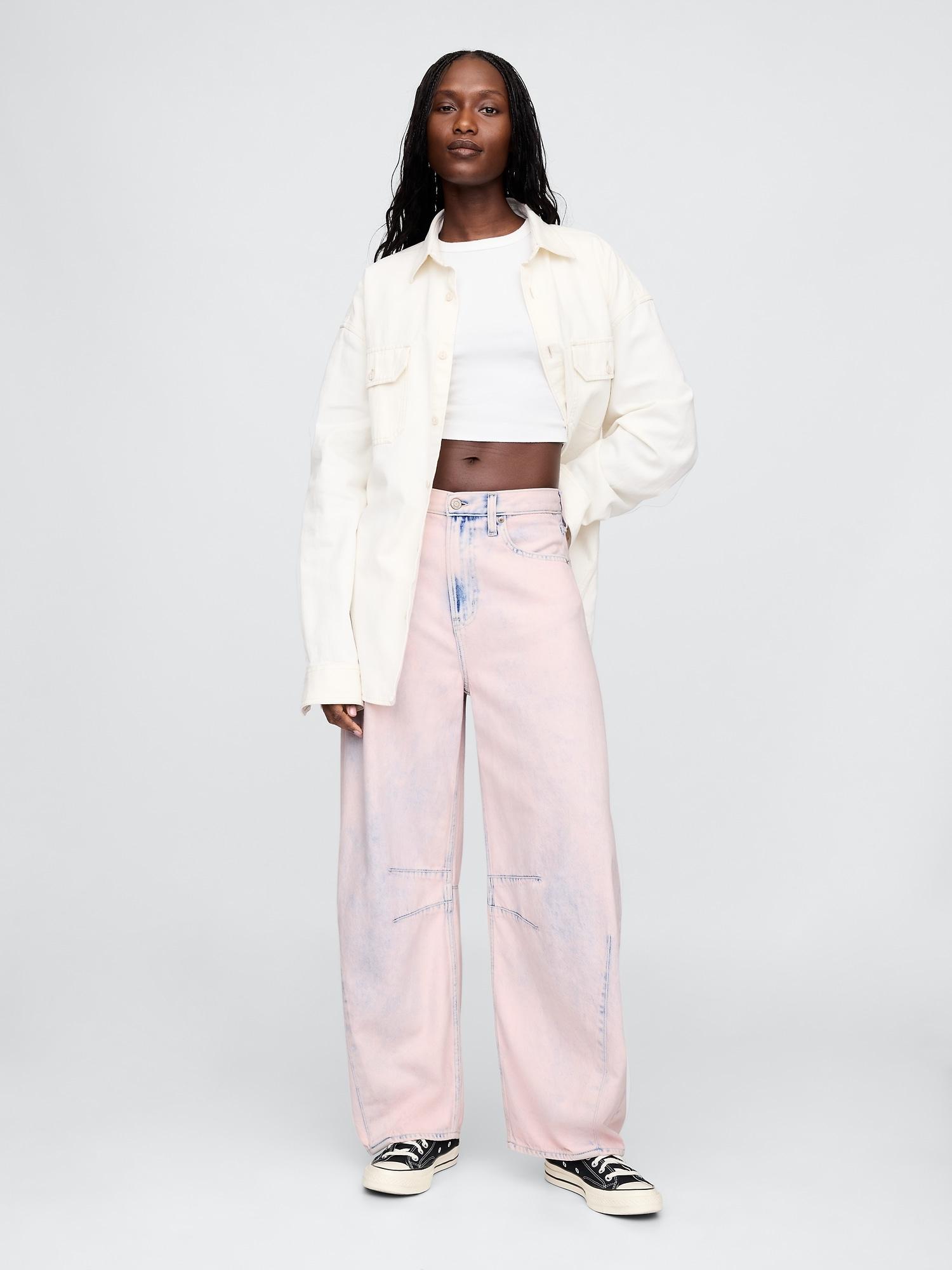 high rise ultrasoft horseshoe jeans