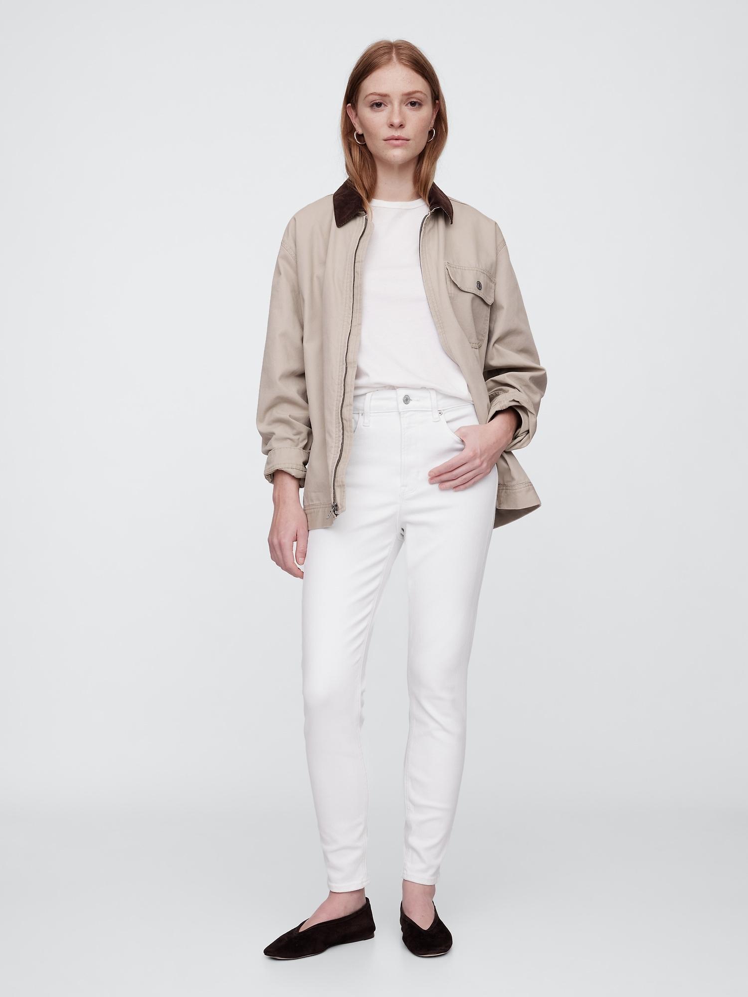 high rise universal skinny jeans