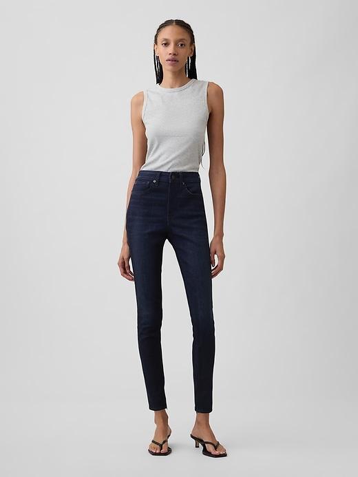 high rise universal skinny jeans