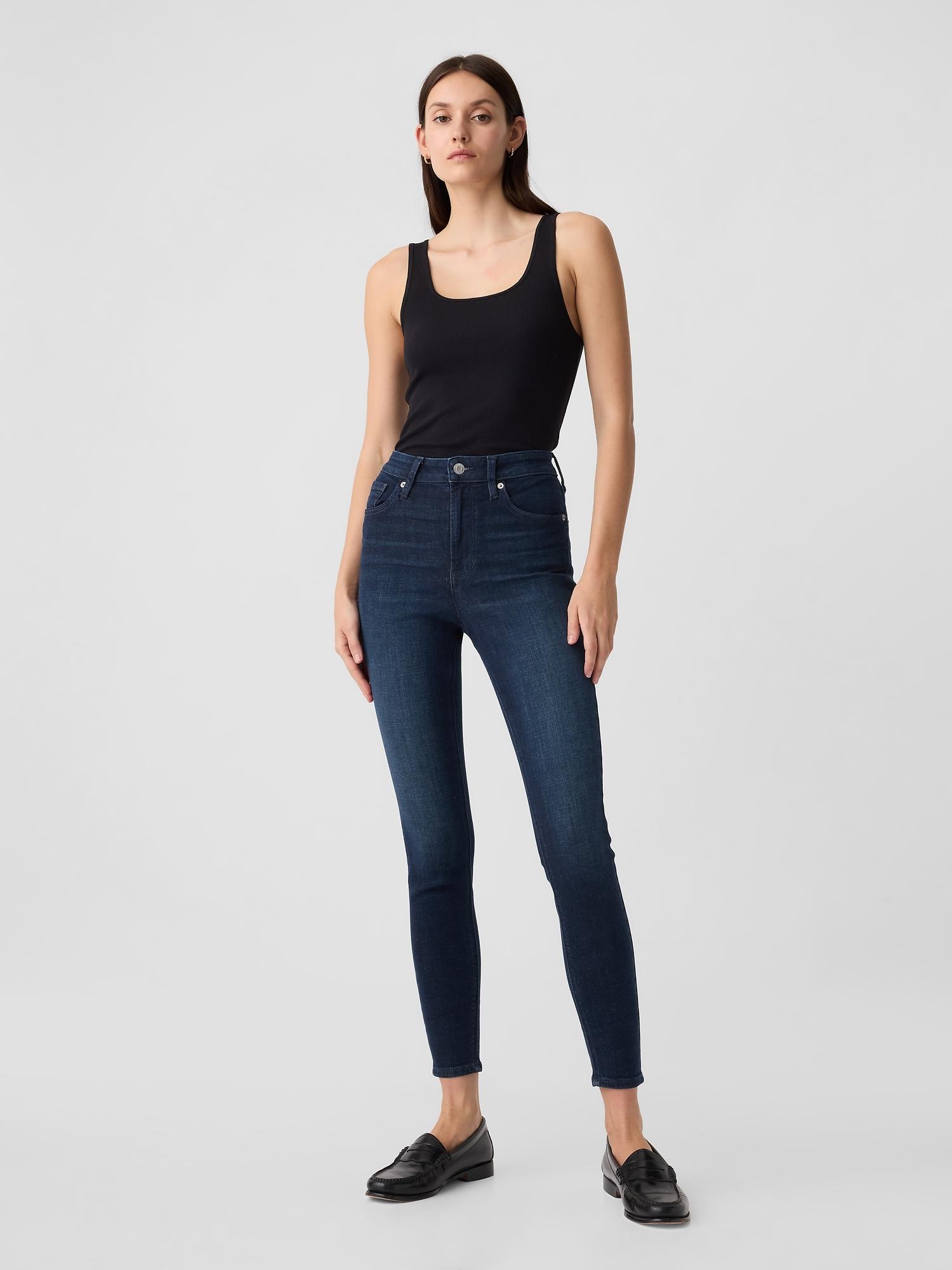 high rise universal skinny jeans