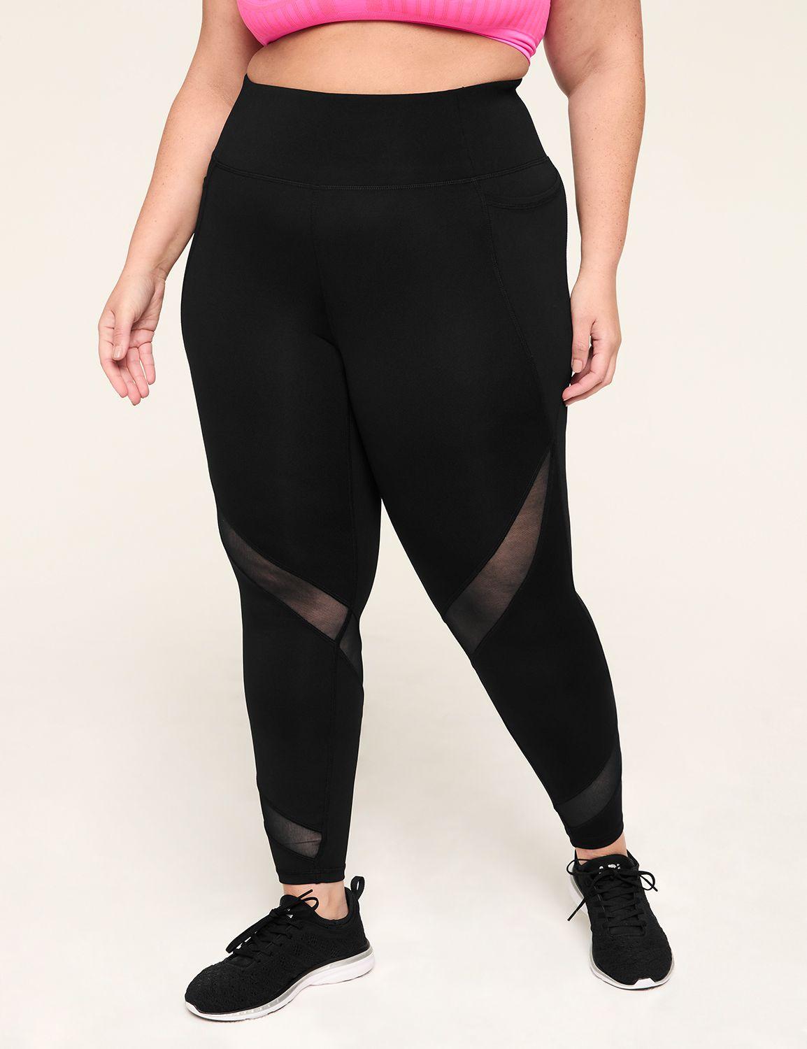 high-rise wicking 7/8 tights