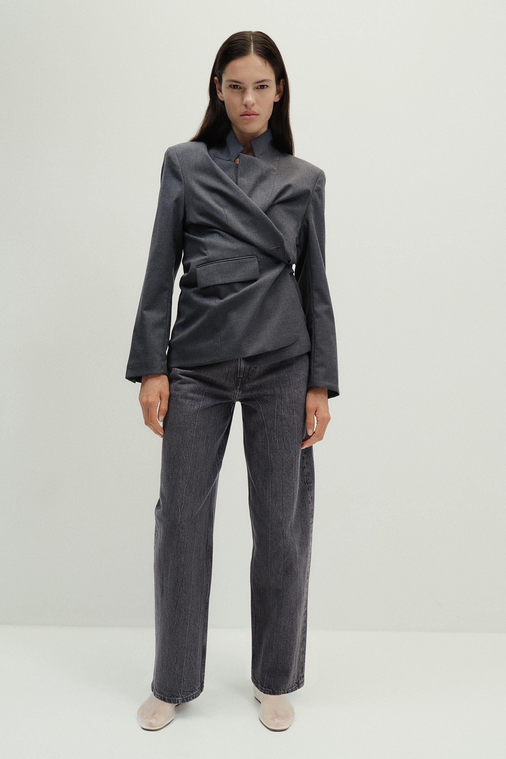 high rise wide leg baggy jeans