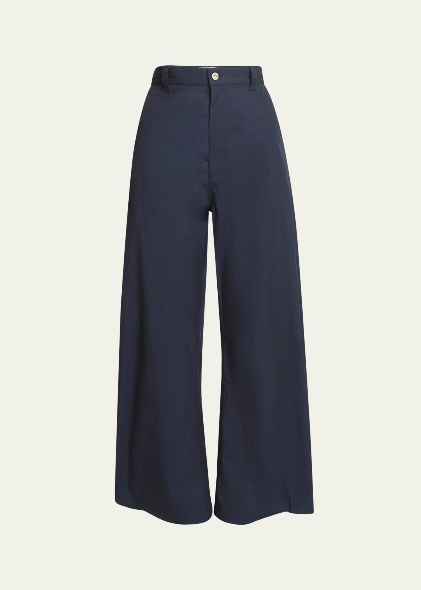 high waist balloon trousers