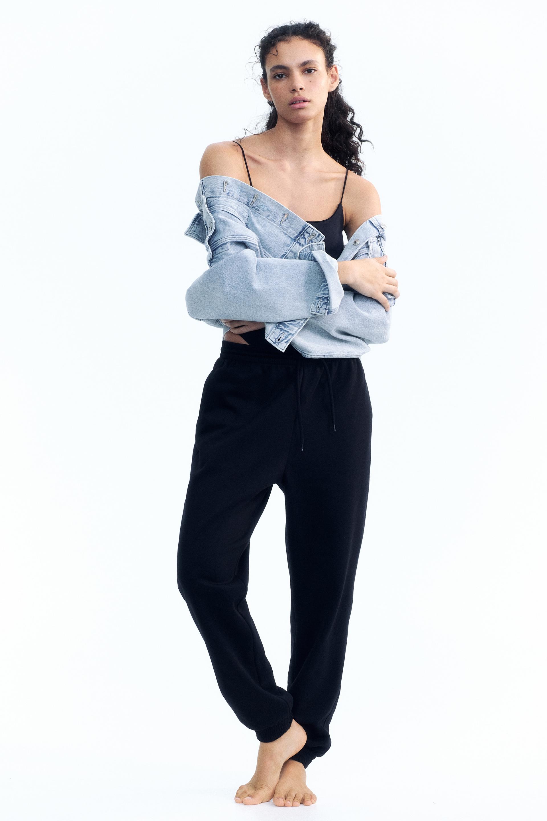 high waist joggers