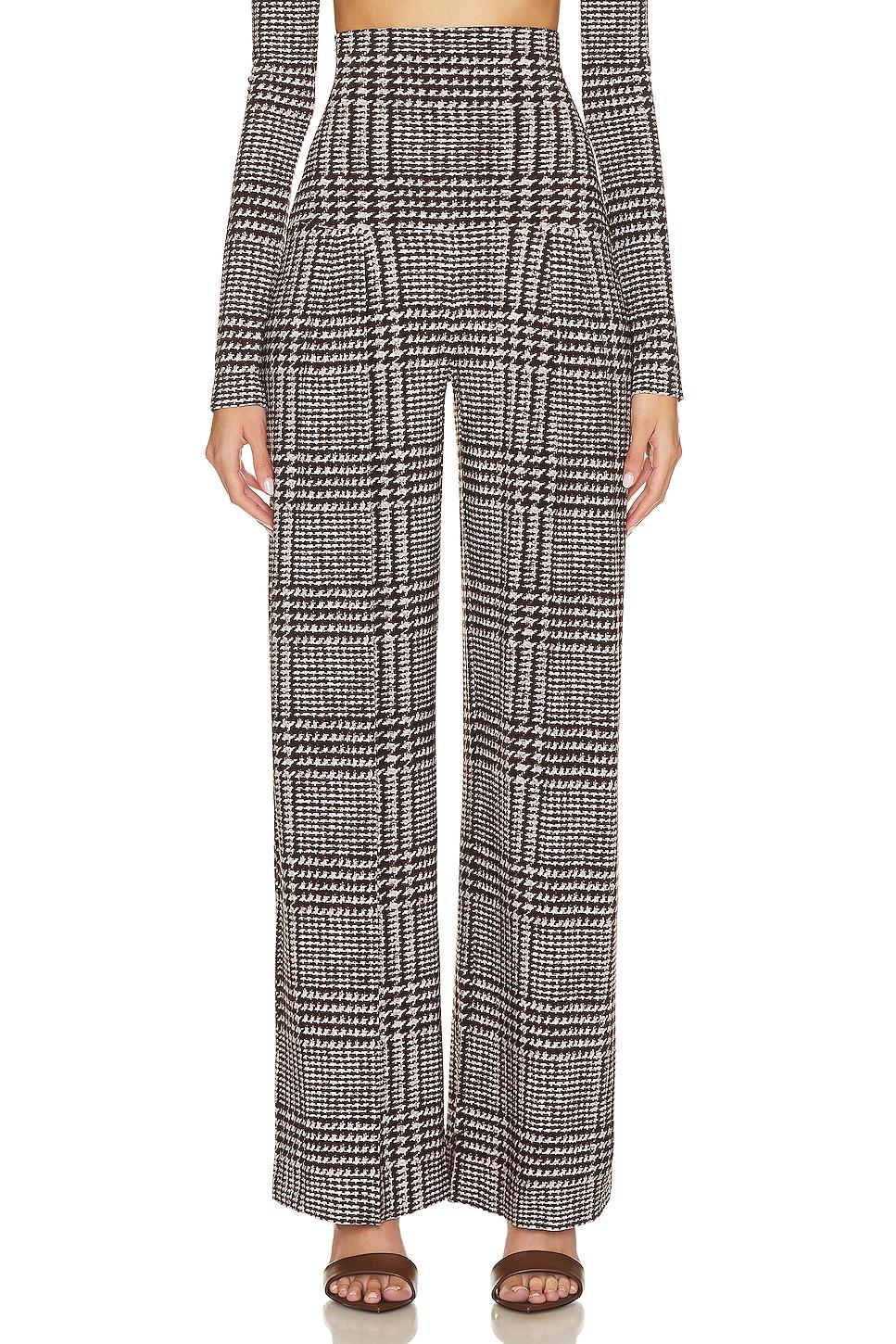 high waist pleat pant