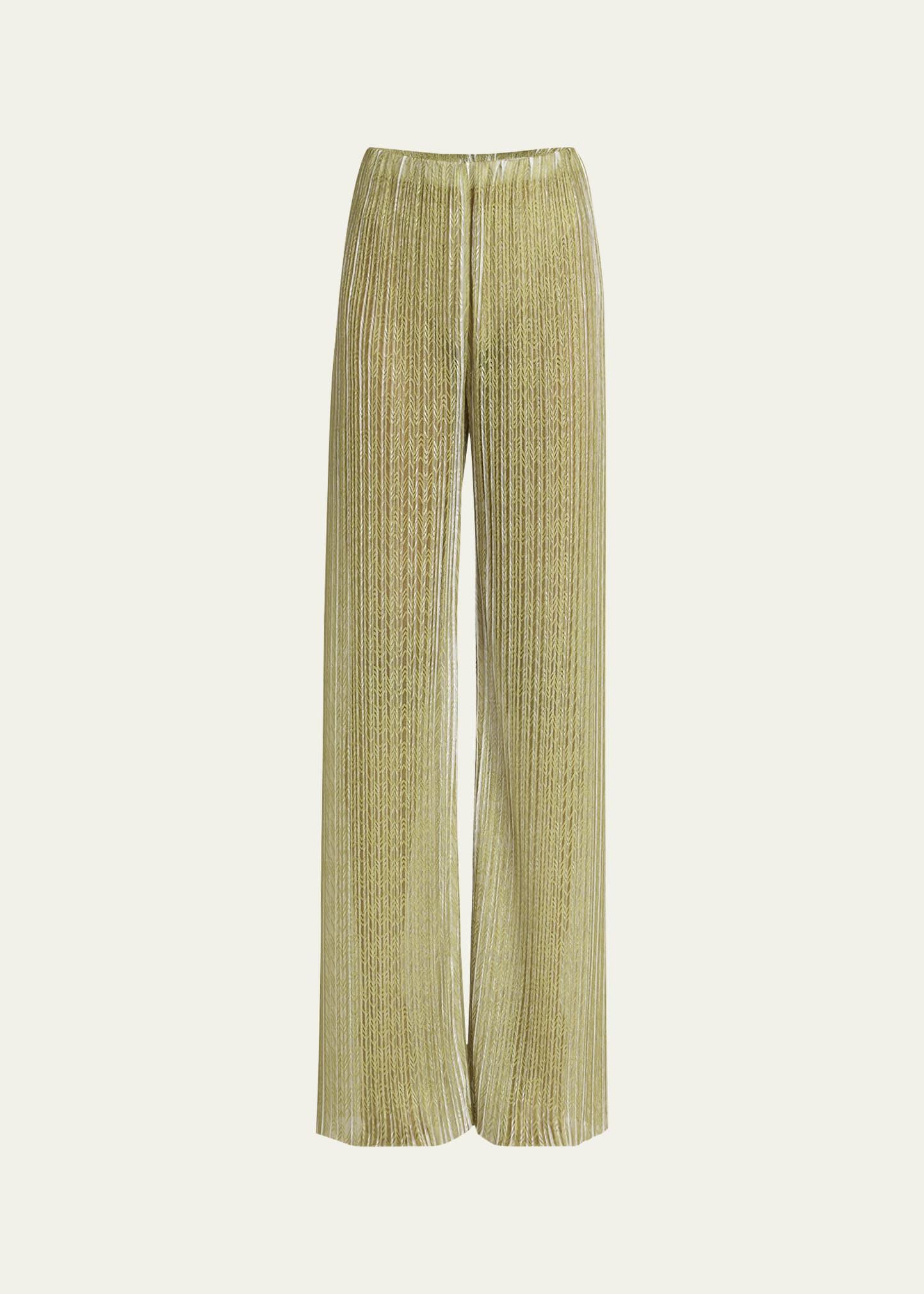 high waist straight leg trousers