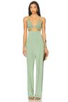 high waist tailored pleat pant