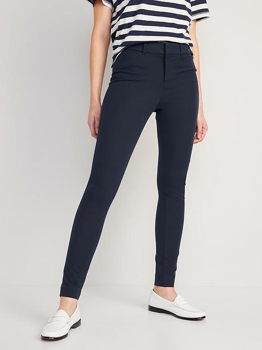 high-waisted pixie skinny pants