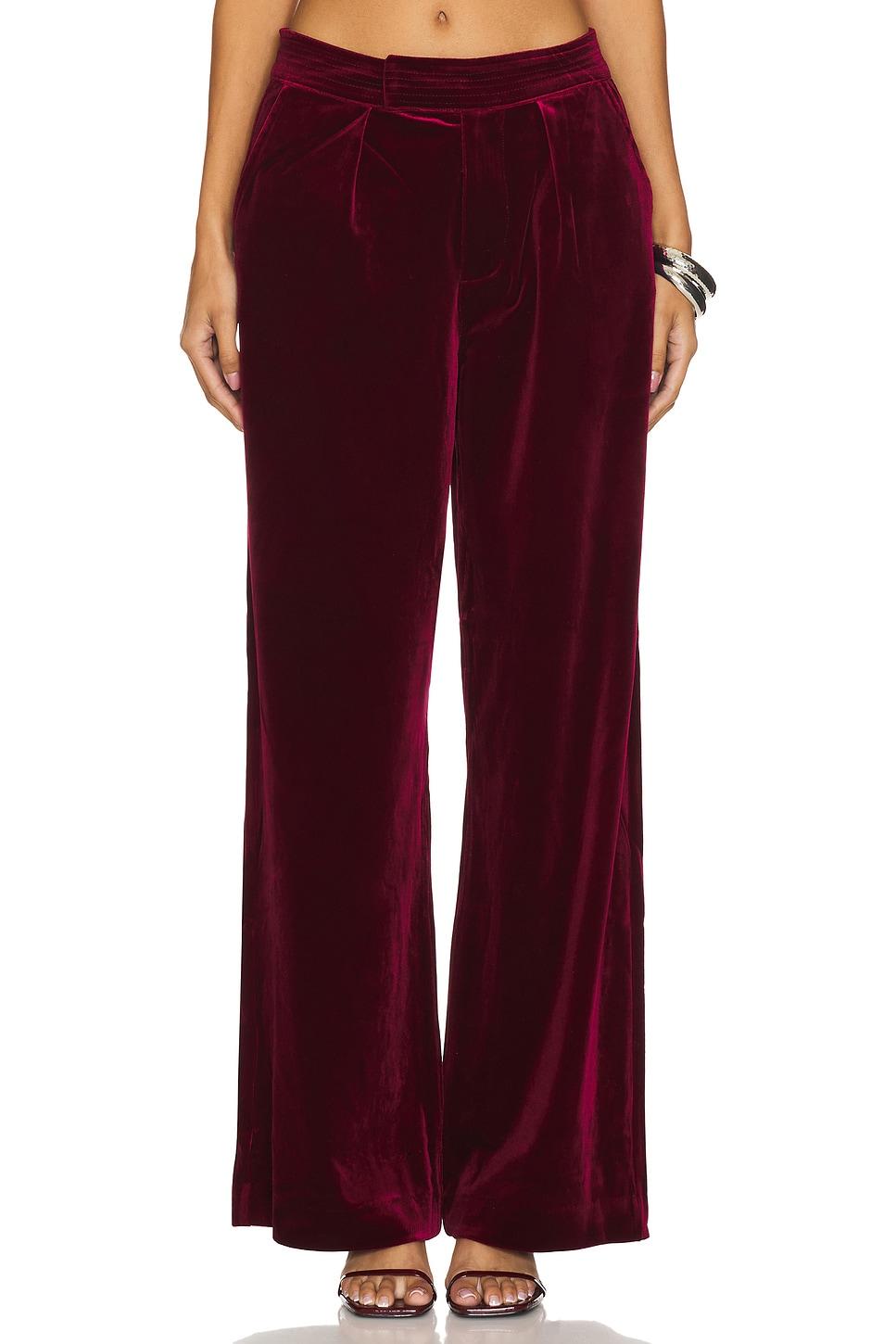 high waisted pleated trouser