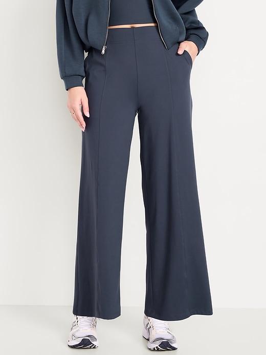 high-waisted powersoft trouser pants