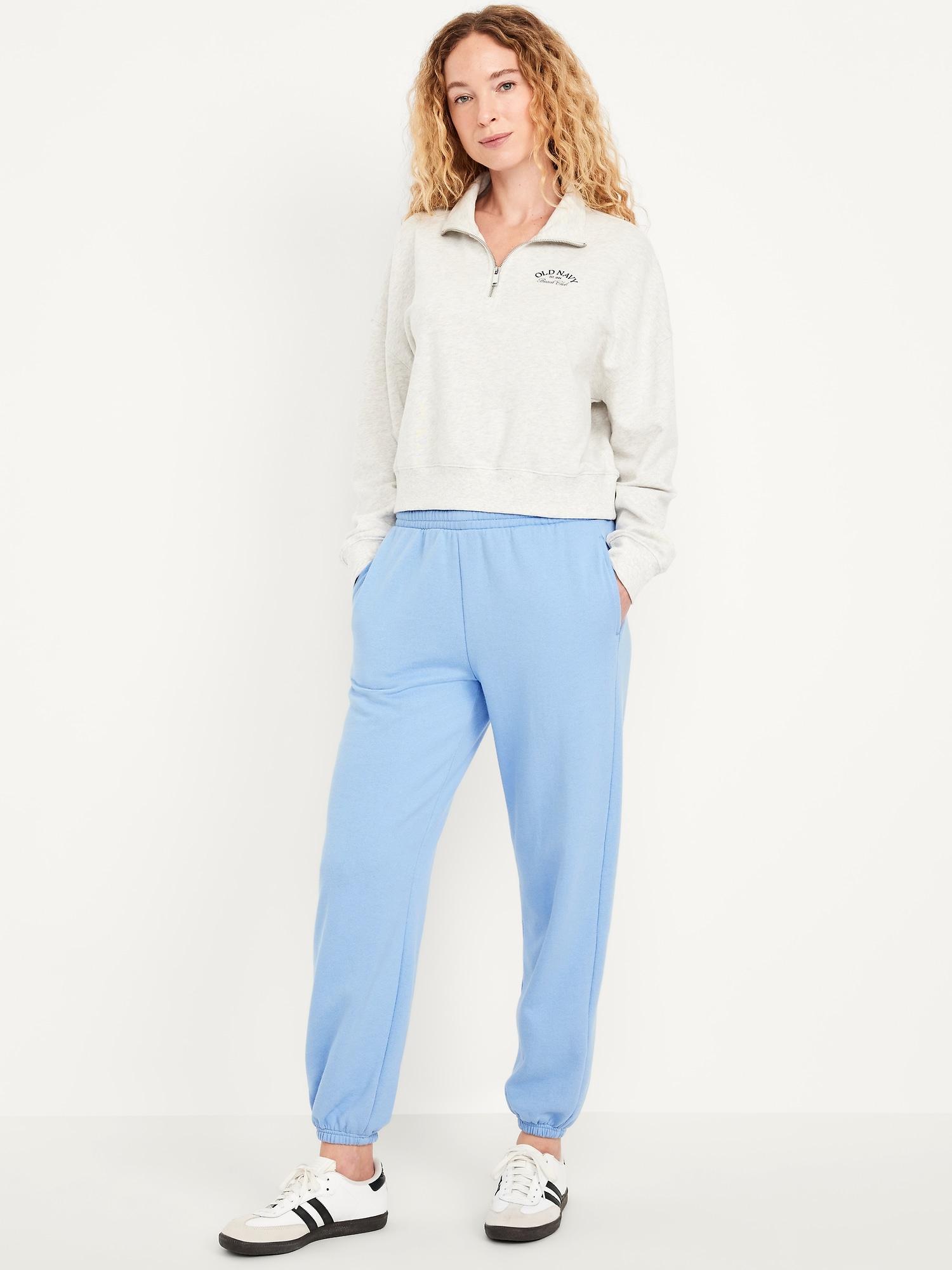 high-waisted socomfy jogger sweatpants