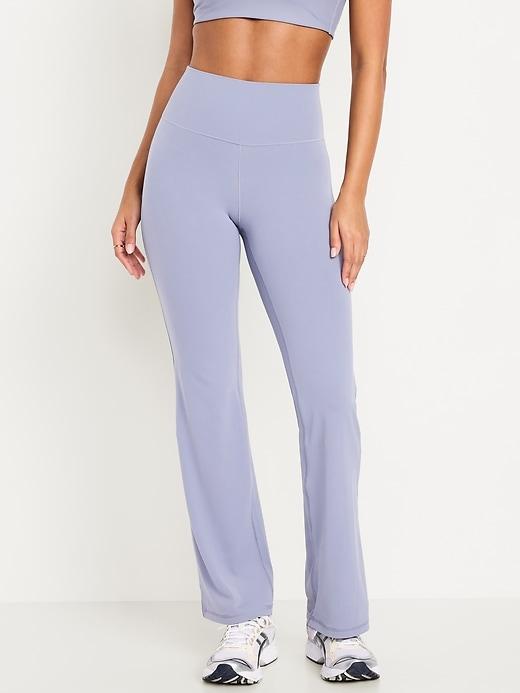 high-waisted studiosmooth flare leggings