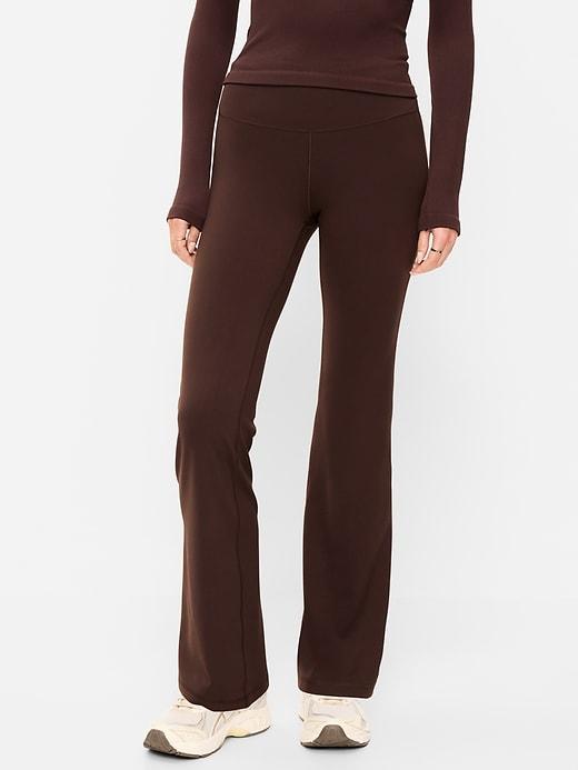 high-waisted studiosmooth flare leggings