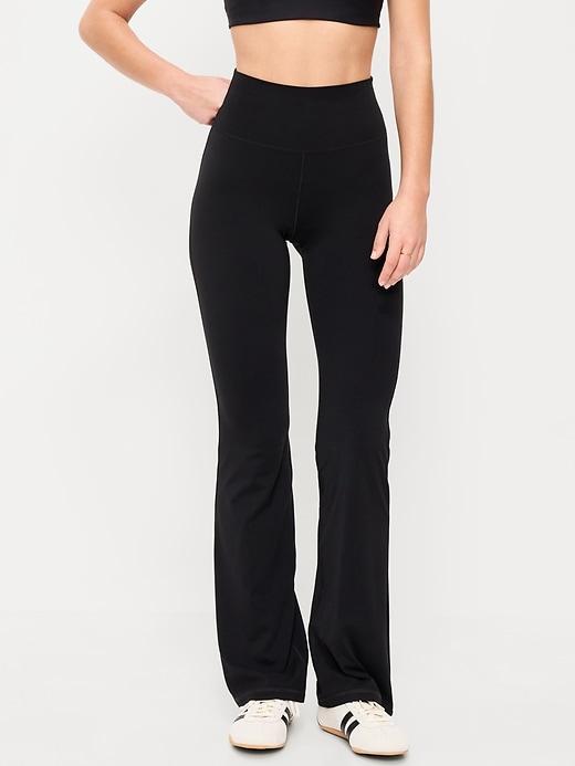 high-waisted studiosmooth flare leggings