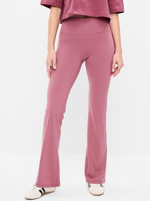 high-waisted studiosmooth flare leggings