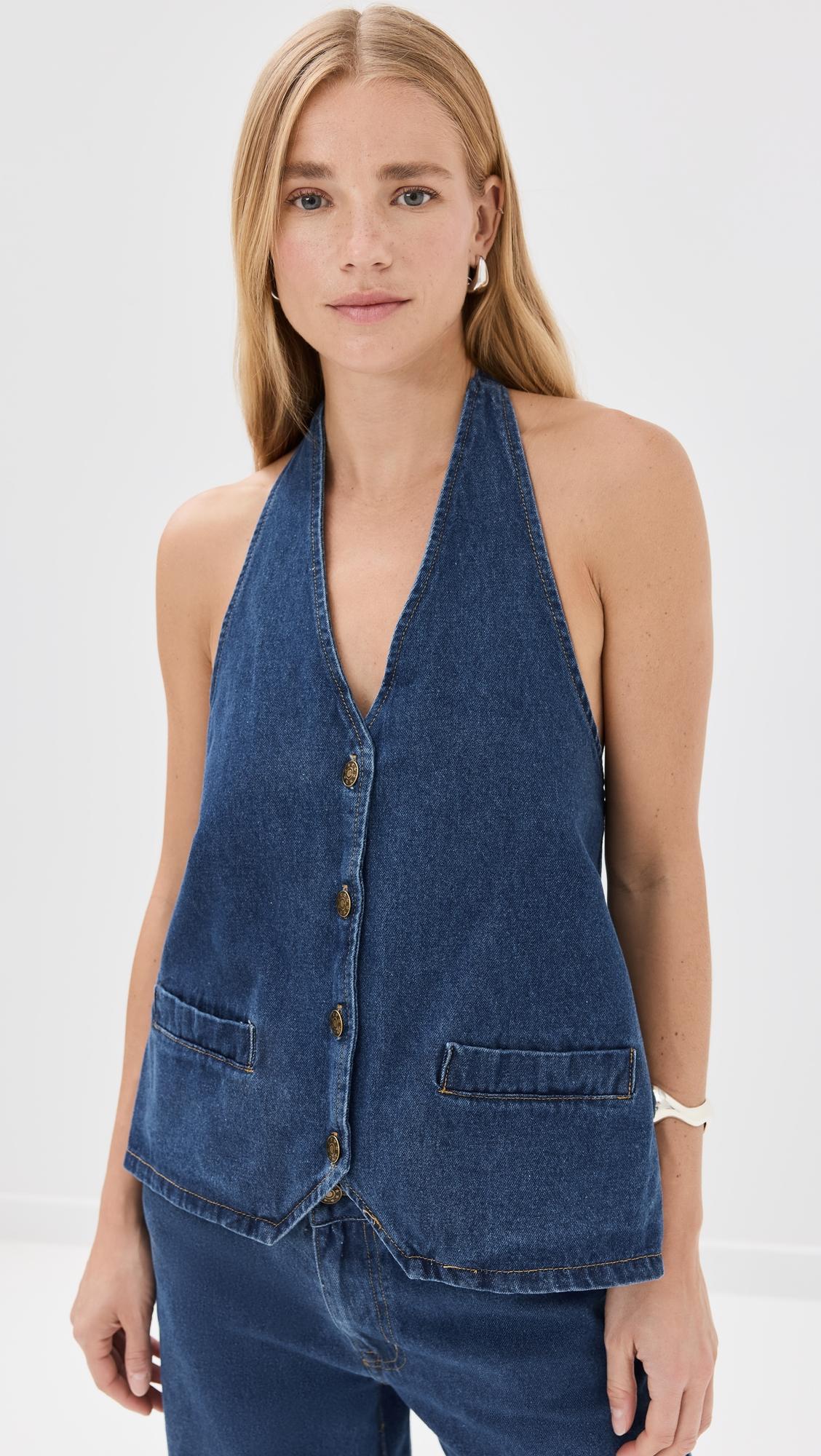 hills halter vest