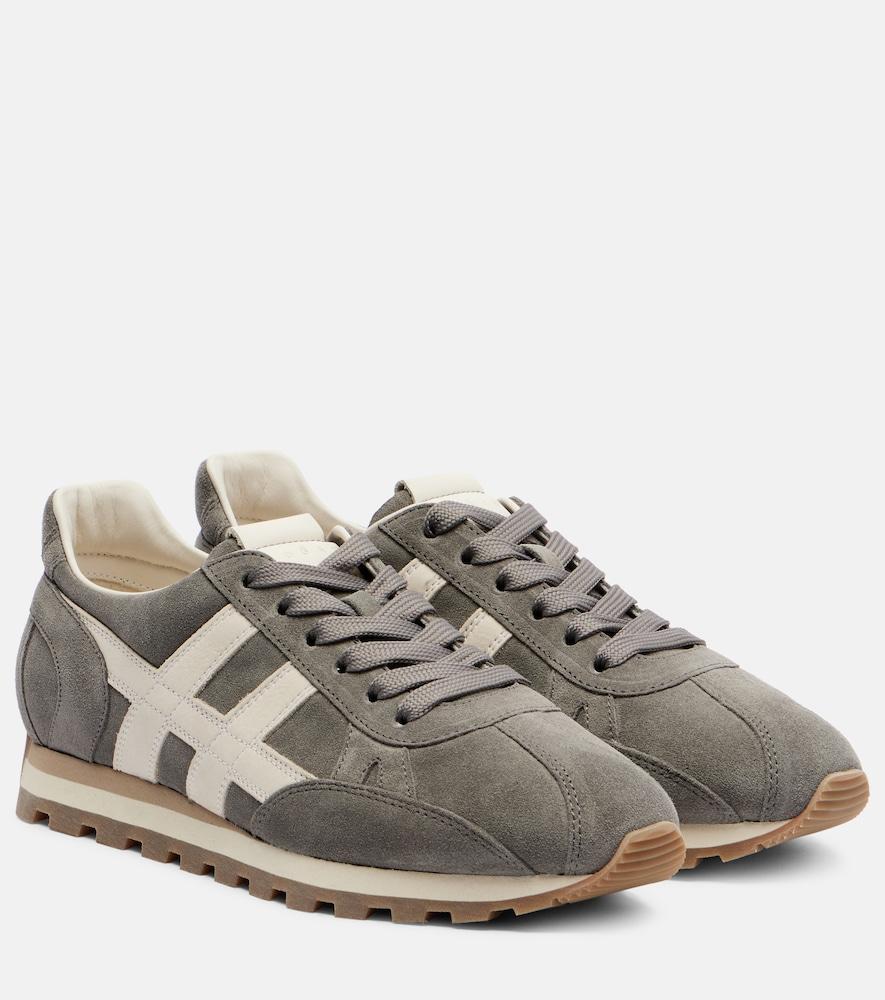 hogan 86er suede sneakers