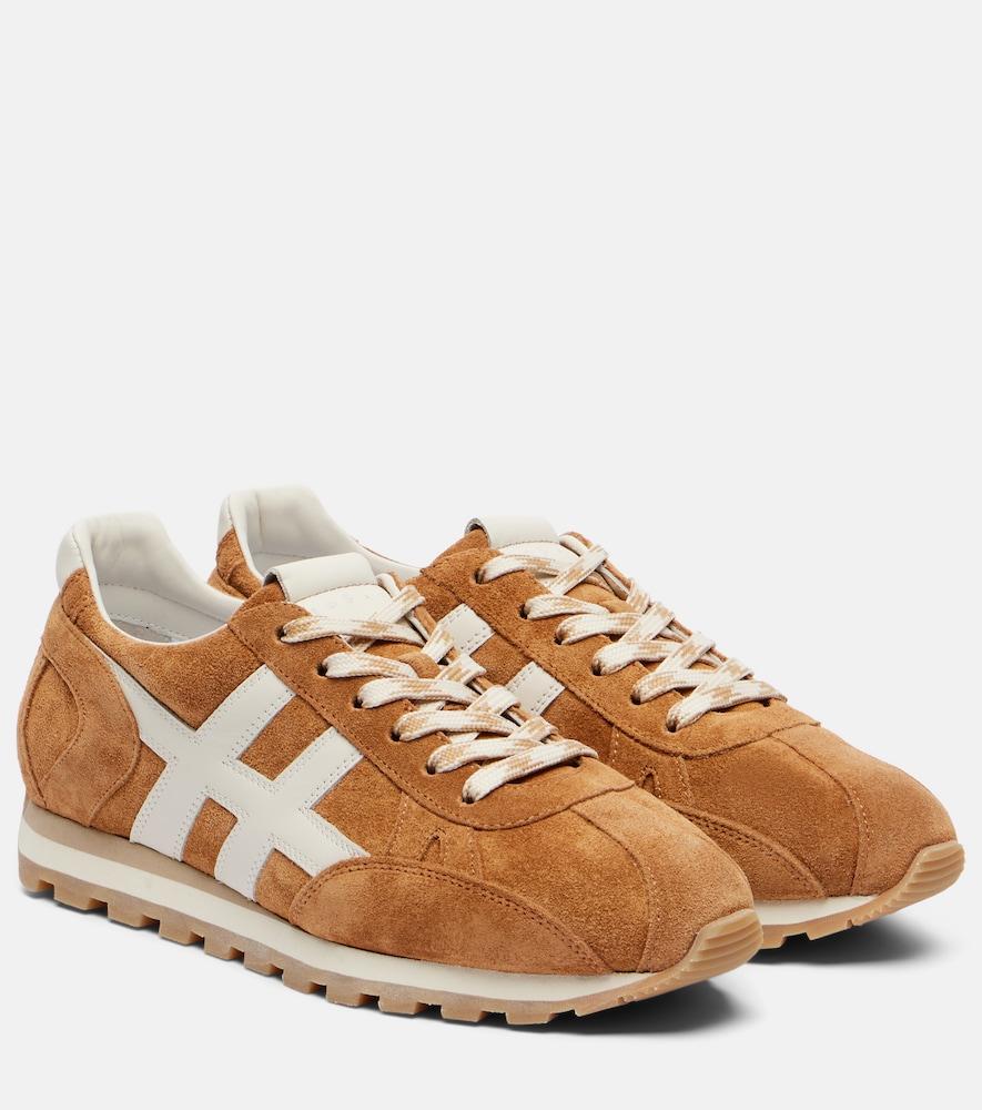 hogan 86er suede sneakers